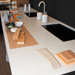 Optimisation de l'espace avec petit mobilier de cuisine gain de place Bondy